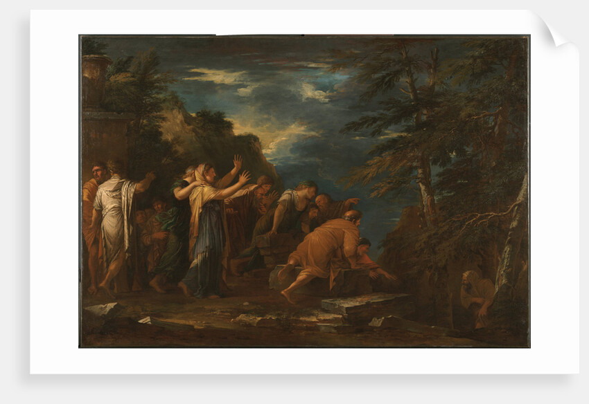 Pythagoras Emerging from the Underworld by Salvatore Rosa