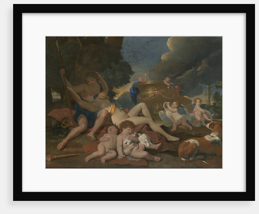 Venus and Adonis by Nicolas Poussin