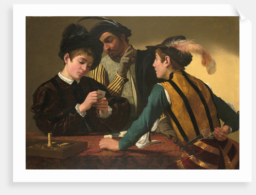 The Cardsharps by Michelangelo Caravaggio