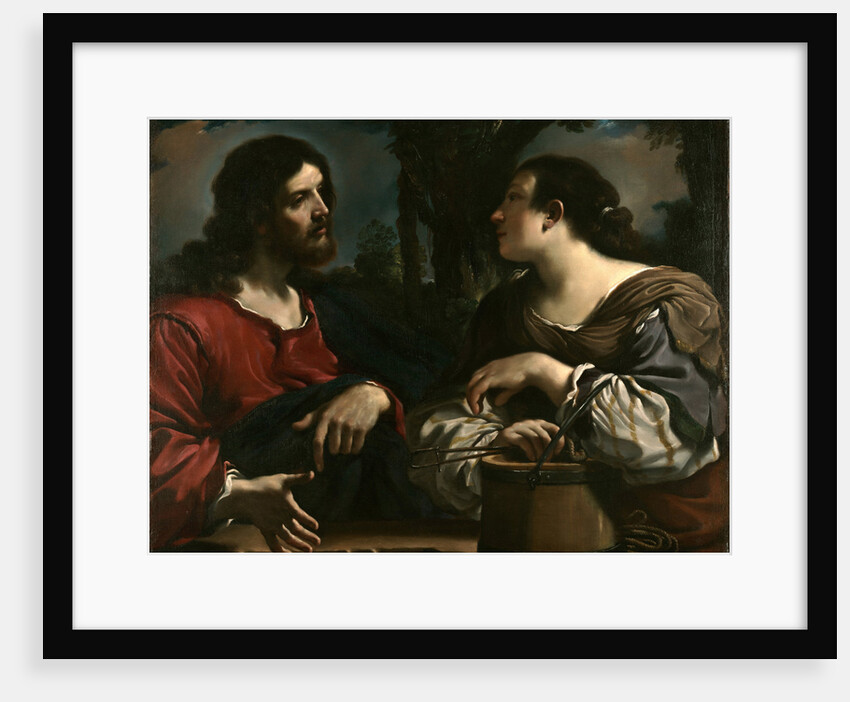 Christ and the Samaritan Woman at Jacobs Well by Guercino