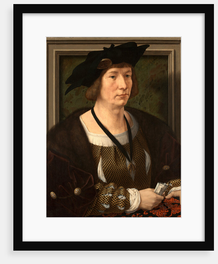 Portrait of Henry III of Nassau-Breda by Jan Gossaert