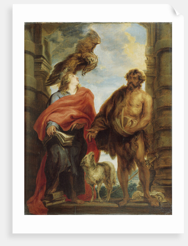 The Two Holy Saints John by Sir Anthony van Dyck