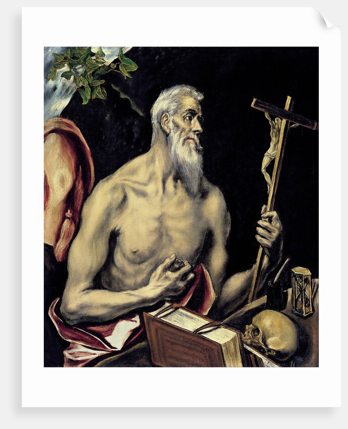 The Repentant Saint Jerome by Dominico El Greco