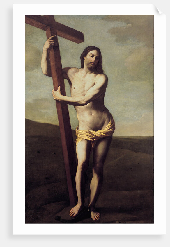 Christ Embracing the Cross by Guido Reni