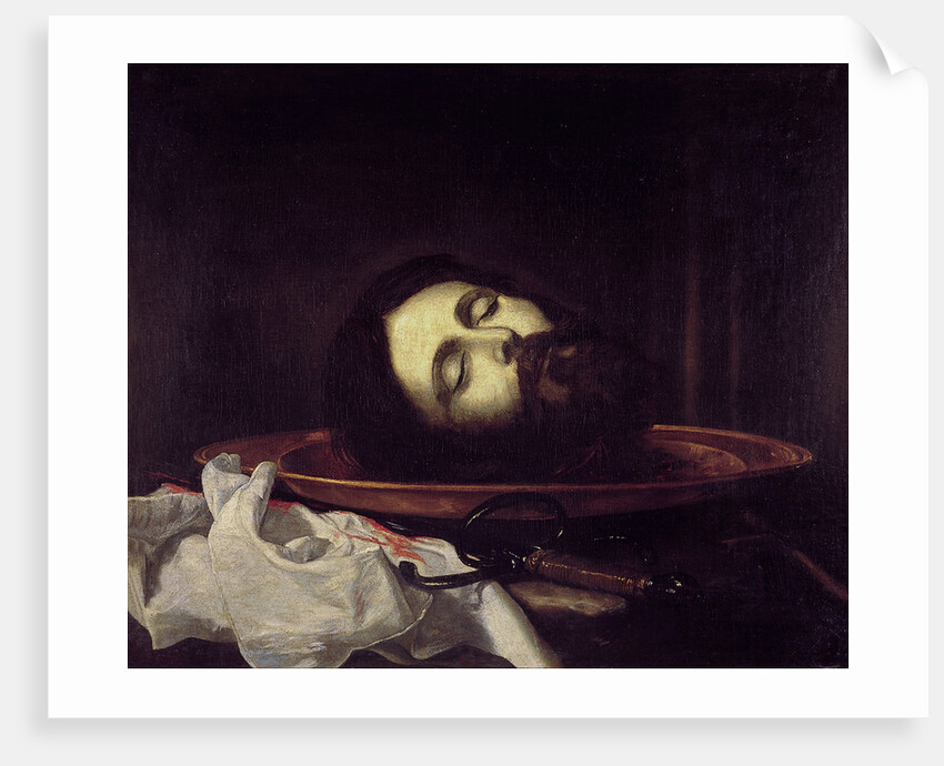 The Head of Saint John the Baptist by José de Ribera