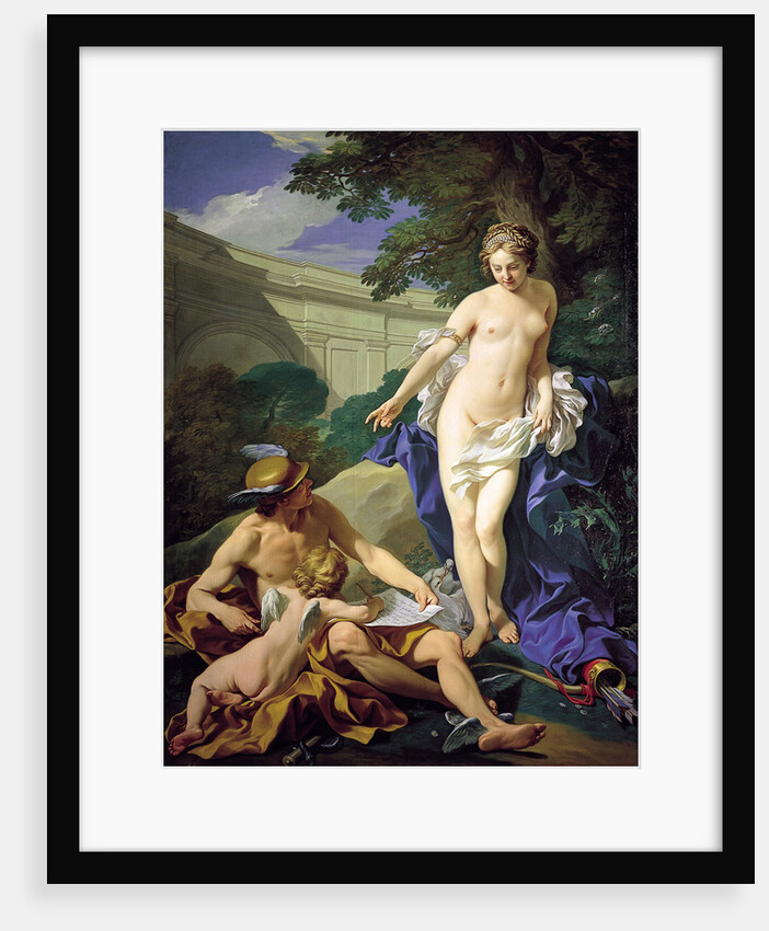 Venus with Mercury and Cupid by Louis Michel Van Loo