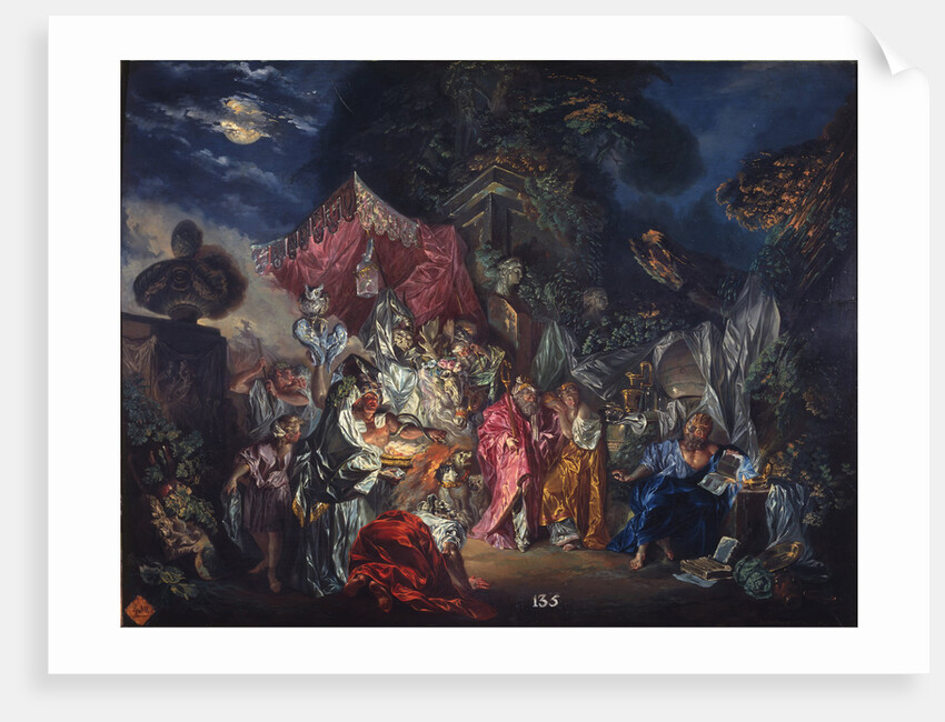 The watchfulness of Diogenes by Luis Paret y Alcázar