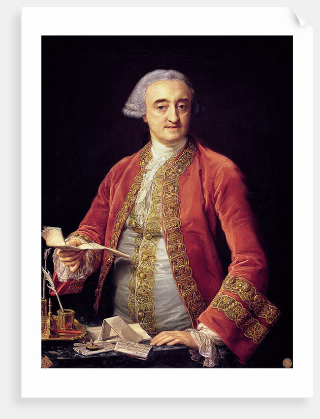 Portrait of Manuel de Roda by Pompeo Girolamo Batoni