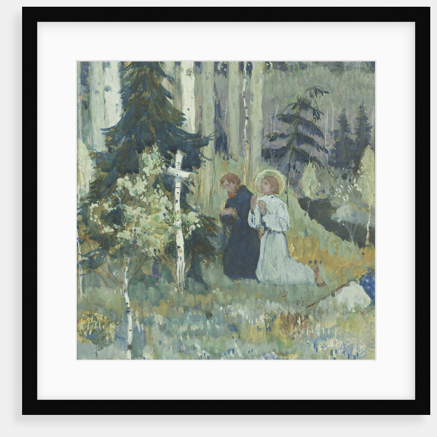 The Founding of the Trinity-Sergius Monastery by Mikhail Vasilyevich Nesterov