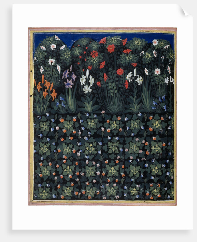 Garden (From Regia Carmina by Convenevole da Prato) by Pacino di Buonaguida