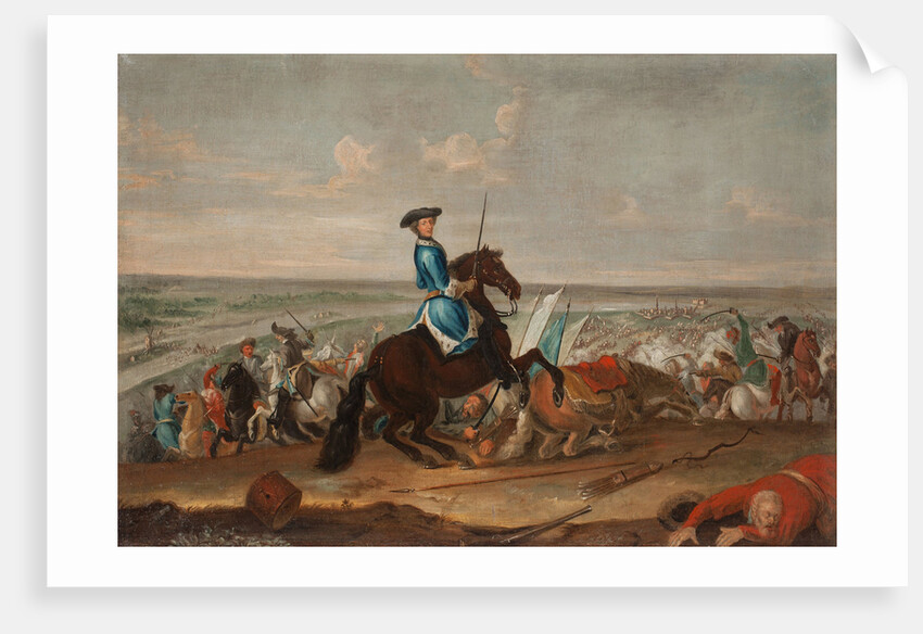King Charles XII at the Battle of Narva on 19 November 1700 by David von Krafft
