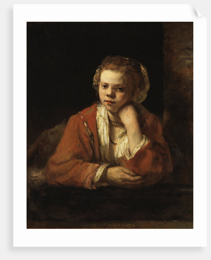 The Kitchen Maid by Rembrandt van Rhijn