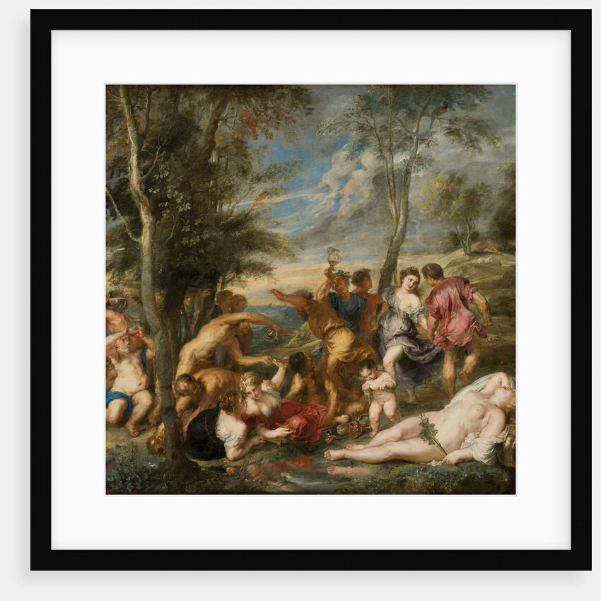 The Bacchanal of the Andrians by Pieter Paul Rubens