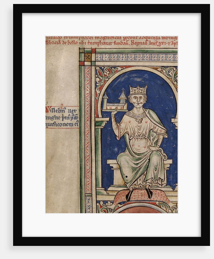 William I by Matthew Paris