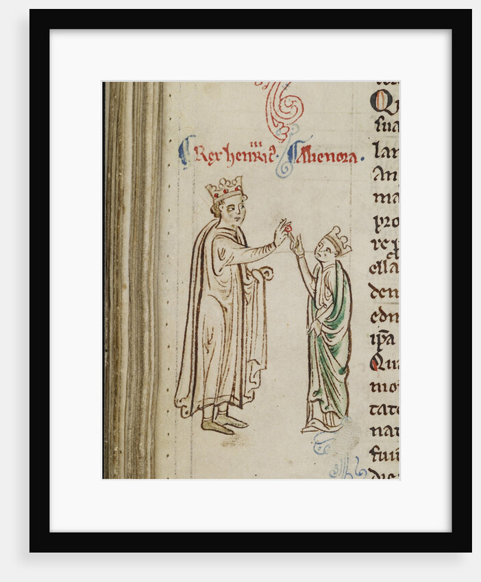 Marriage of Henry III and Eleanor of Provence by Matthew Paris