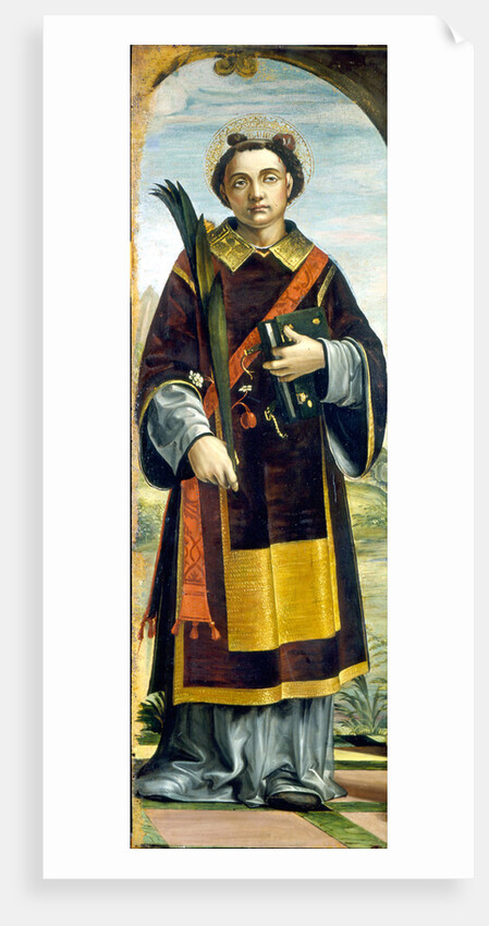 Saint Stephen by Bernardo Zenale