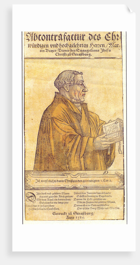 Martin Bucer by Anonymous