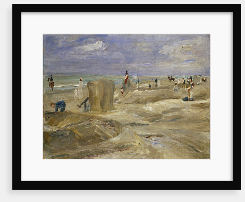 Beach at Noordwijk by Max Liebermann