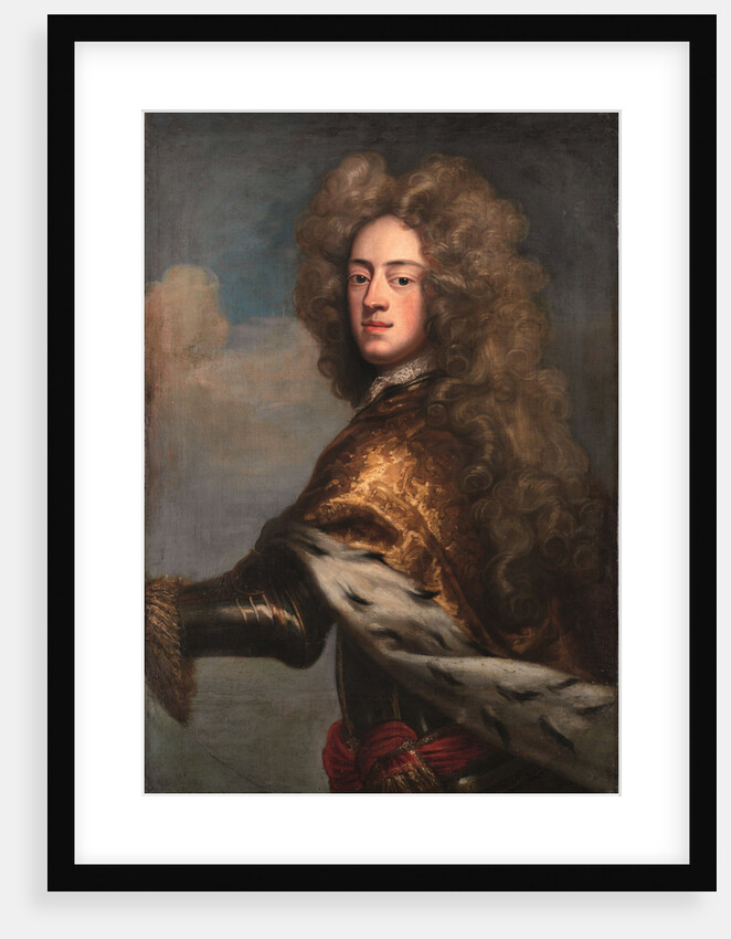 George II as Prince of Wales by Johann Leonhard Hirschmann