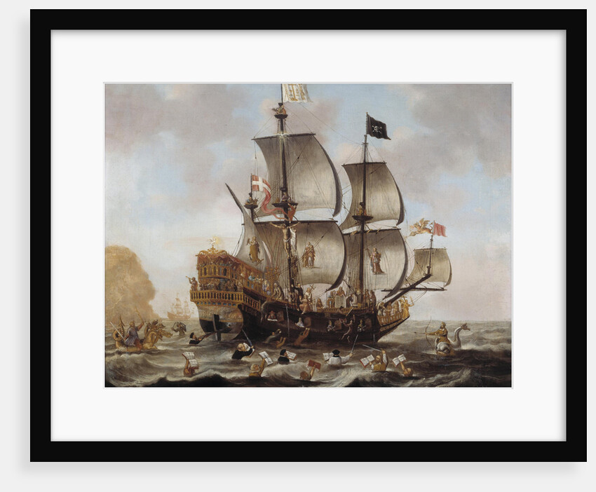 The Church as ship by Jacob Gerritsz Loef