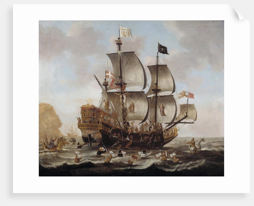 The Church as ship by Jacob Gerritsz Loef