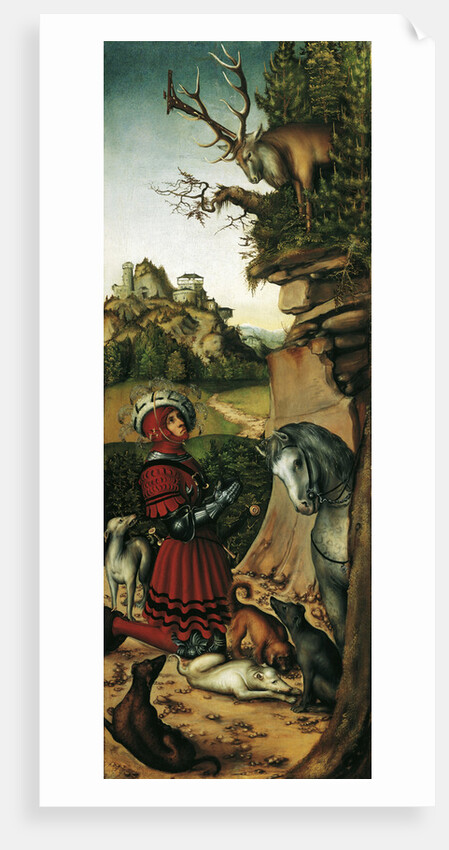 Saint Eustace by Lucas Cranach the Elder