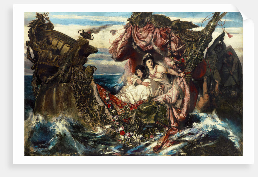 The Shipwreck of Agrippina by Gustav Wertheimer