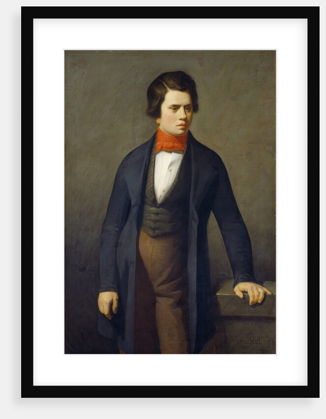 Portrait of Leconte de Lisle by Jean-François Millet