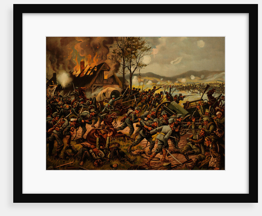 The Battle of Krasnik started on August 23, 1914 by Anonymous