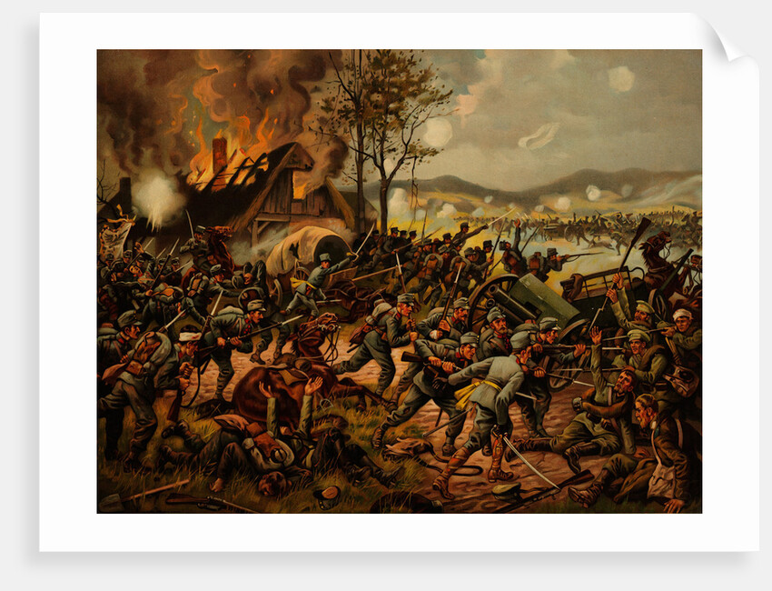 The Battle of Krasnik started on August 23, 1914 by Anonymous