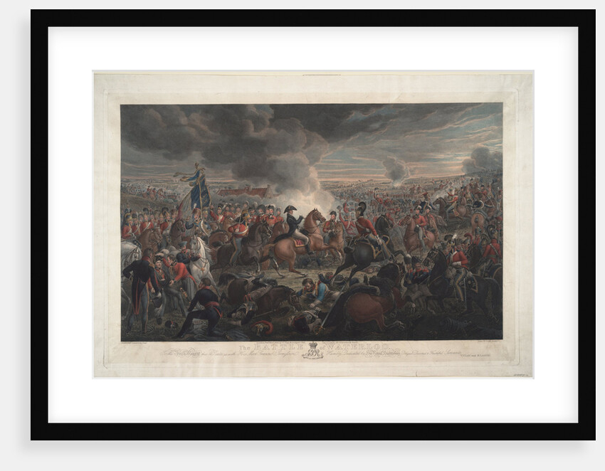 The Battle of Waterloo by Alexander Ivanovich Sauerweid