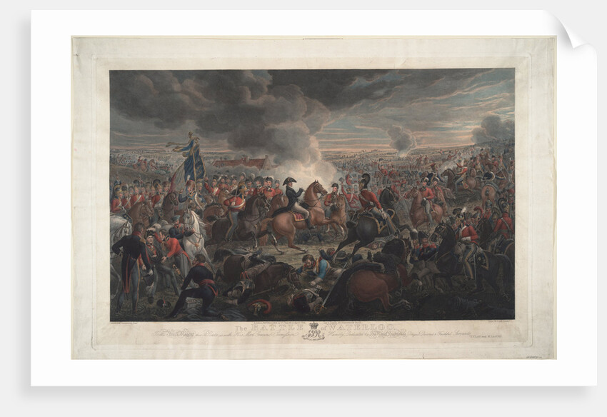 The Battle of Waterloo by Alexander Ivanovich Sauerweid
