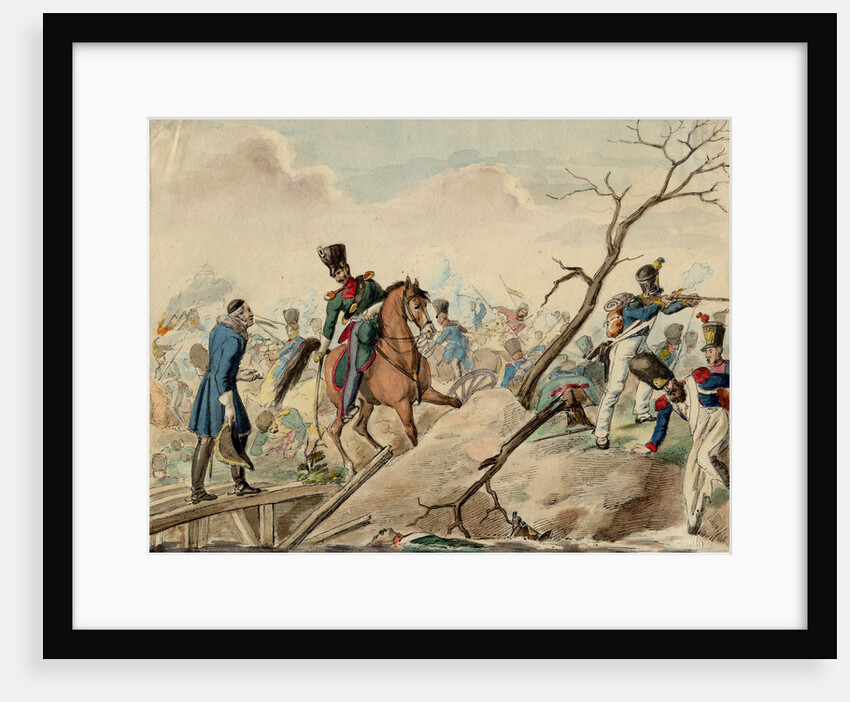 An Episode from the Battle of Leipzig by Anonymous