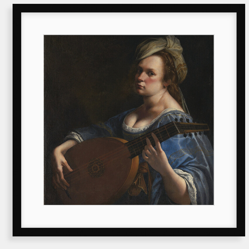 Self-Portrait as a Lute Player by Artemisia Gentileschi