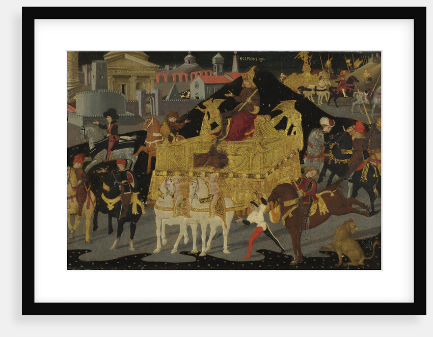 The Triumph of Scipio Africanus by Apollonio di Giovanni di Tommaso