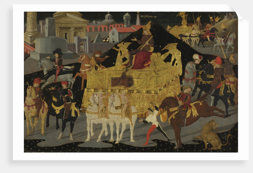 The Triumph of Scipio Africanus by Apollonio di Giovanni di Tommaso