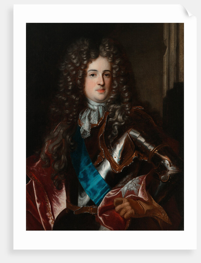 Portrait of Aleksander Benedykt Stanisław Sobieski by Circle of Hyacinthe François Honoré Rigaud