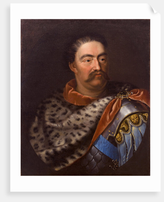 Portrait of John III Sobieski, King of Poland and Grand Duke of Lithuania by Jan Tricius
