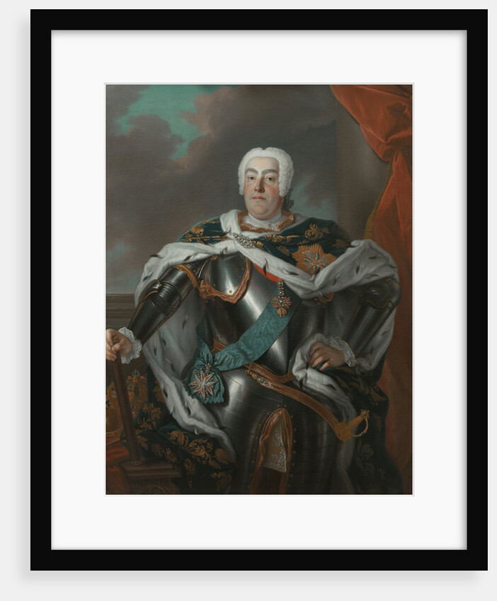 Portrait of Augustus III of Poland by Louis de Silvestre