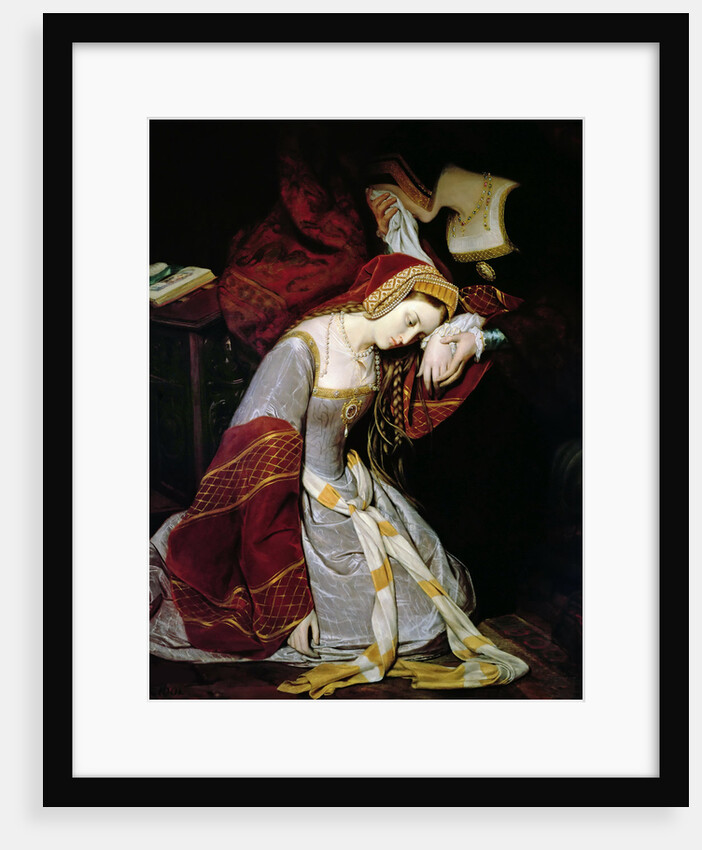 Anne Boleyn in the Tower of London by Édouard Cibot