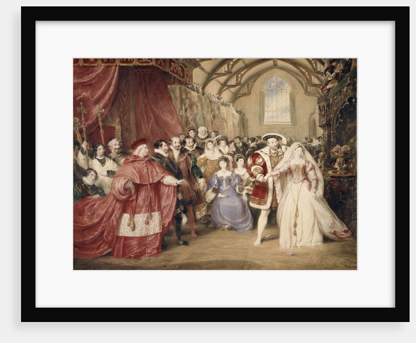 The Banquet of Henry VIII in York Place by James Stephanoff