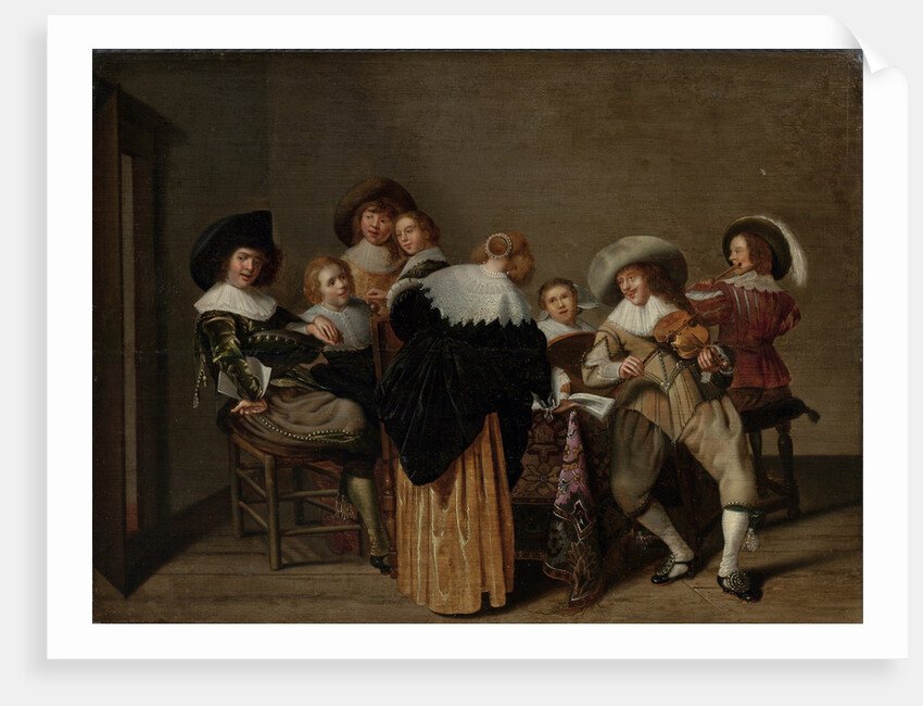 A Musical Party by Dirck Hals