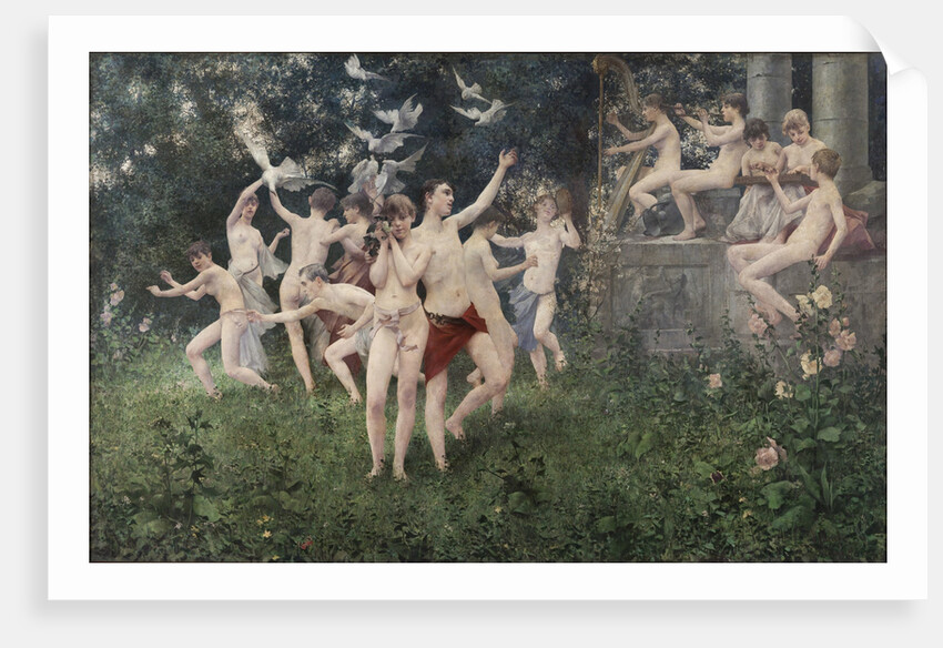 Festival of Spring (Allegoric Scene) by Karel Vitezslav Masek
