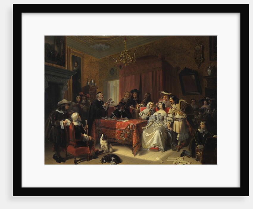 Reading of a Will by Jacob Joseph Eckhout