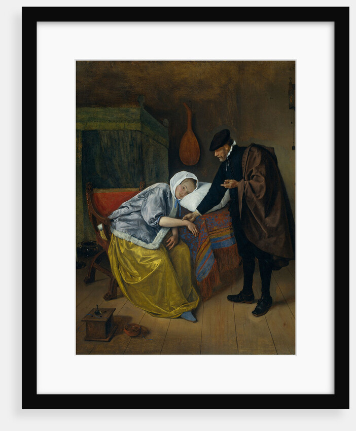 Sick Woman by Jan Havicksz Steen