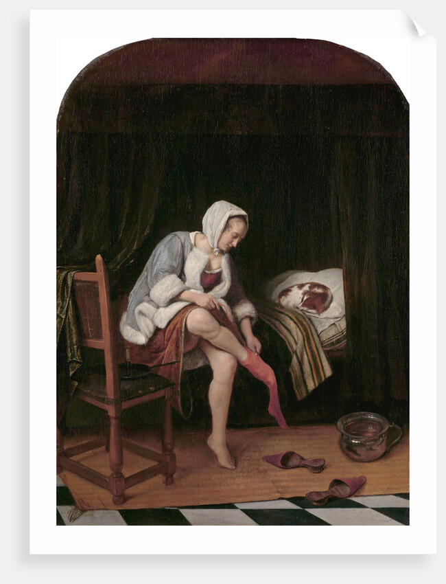 Woman at her toilet by Jan Havicksz Steen