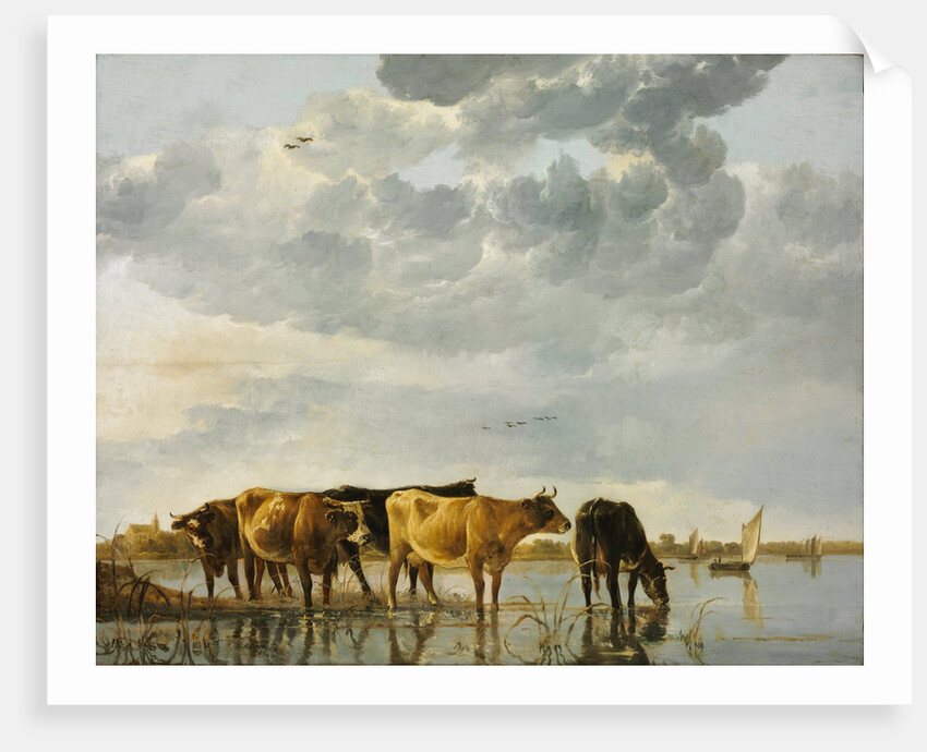 Cows in a River by Aelbert Cuyp