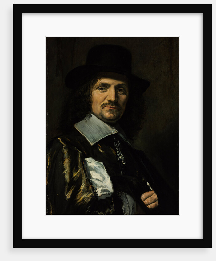 Portrait of the painter Jan Asselijn by Frans I Hals
