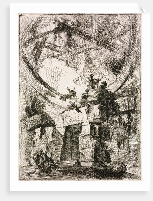 From the series The Imaginary Prisons (Le Carceri dInvenzione) by Giovanni Battista Piranesi