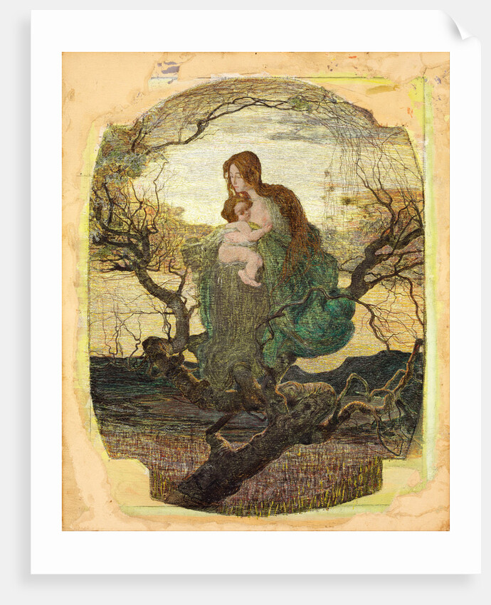 The Angel of Life by Giovanni Segantini